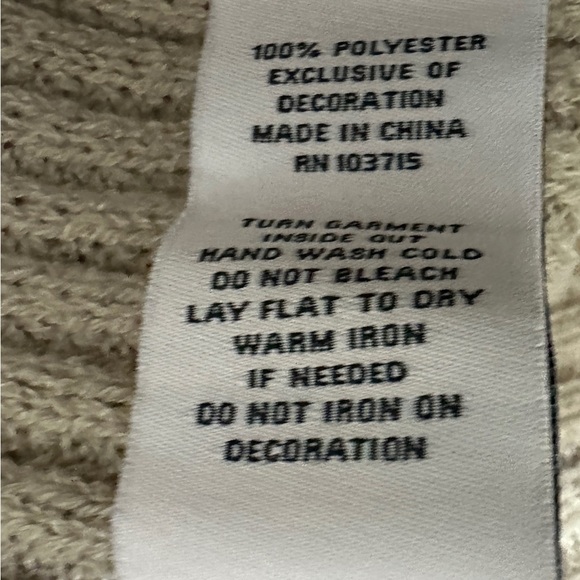 297 Nanette Lepore | NWOT Beige Sequin Knit Sweater (Size S) - Picture 8 of 14